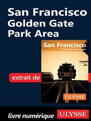 cover image of San Francisco--Golden Gate Park Area